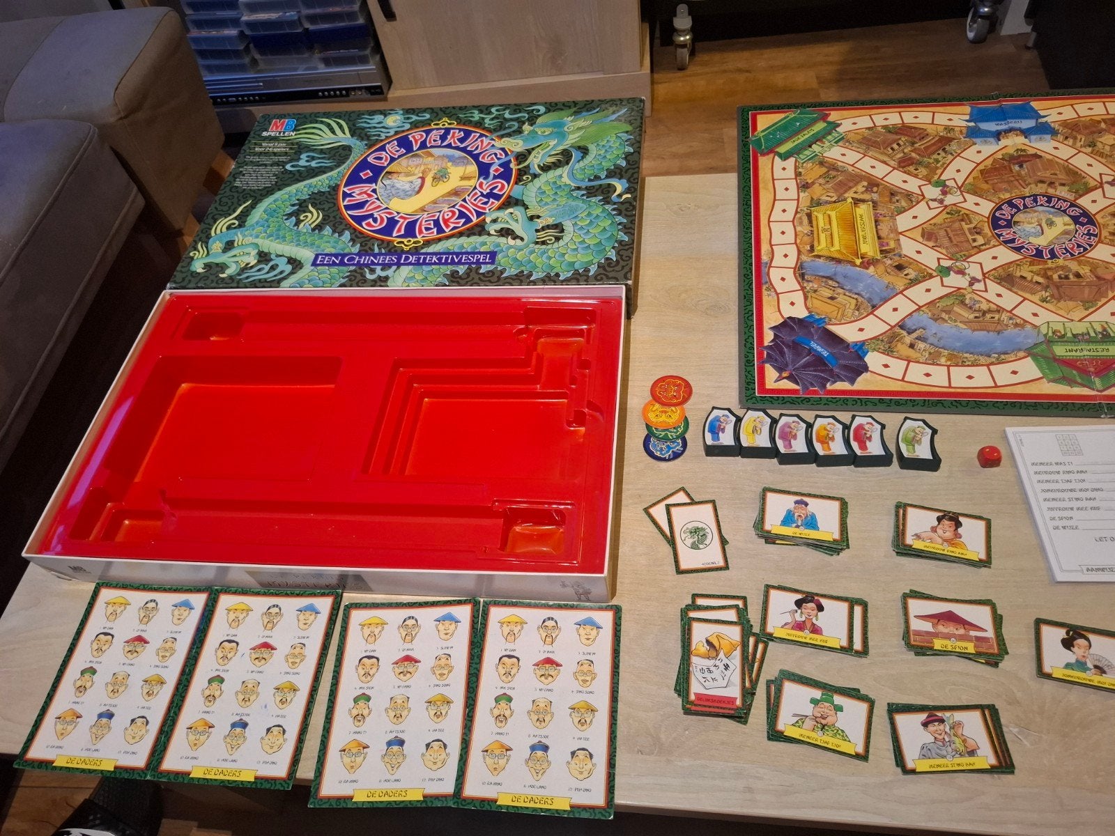 De Peking Mysteries - Een Chinees Detectivespel, Onbekend, zie verpakking voor details, Vijf spelers of meer, Ophalen of Verzenden