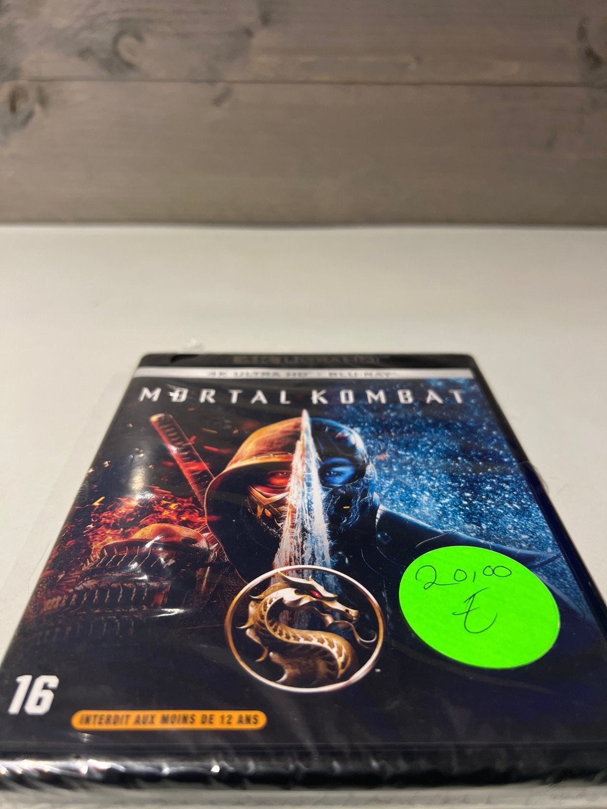 Mortal Kombat 4K Ultra HD Blu-ray (Nieuw in verpakking), Cd's en Dvd's, Vanaf 16 jaar, N, Nederlands, Film