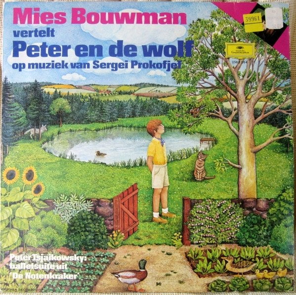 L.P. (1979) Mies Bouwman vertelt Peter en de Wolf, LP, Gebruikt, Overige genres, Ophalen of Verzenden