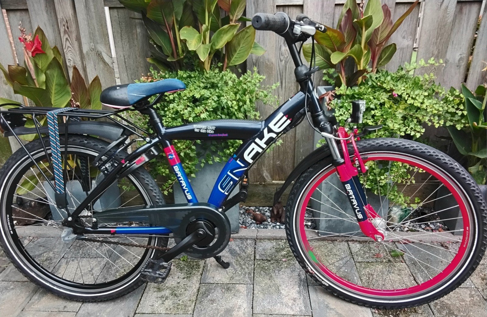 batavus snake 24 inch 3v., Fietsen en Brommers, Ophalen, Terugtraprem, 24 inch, Zo goed als nieuw