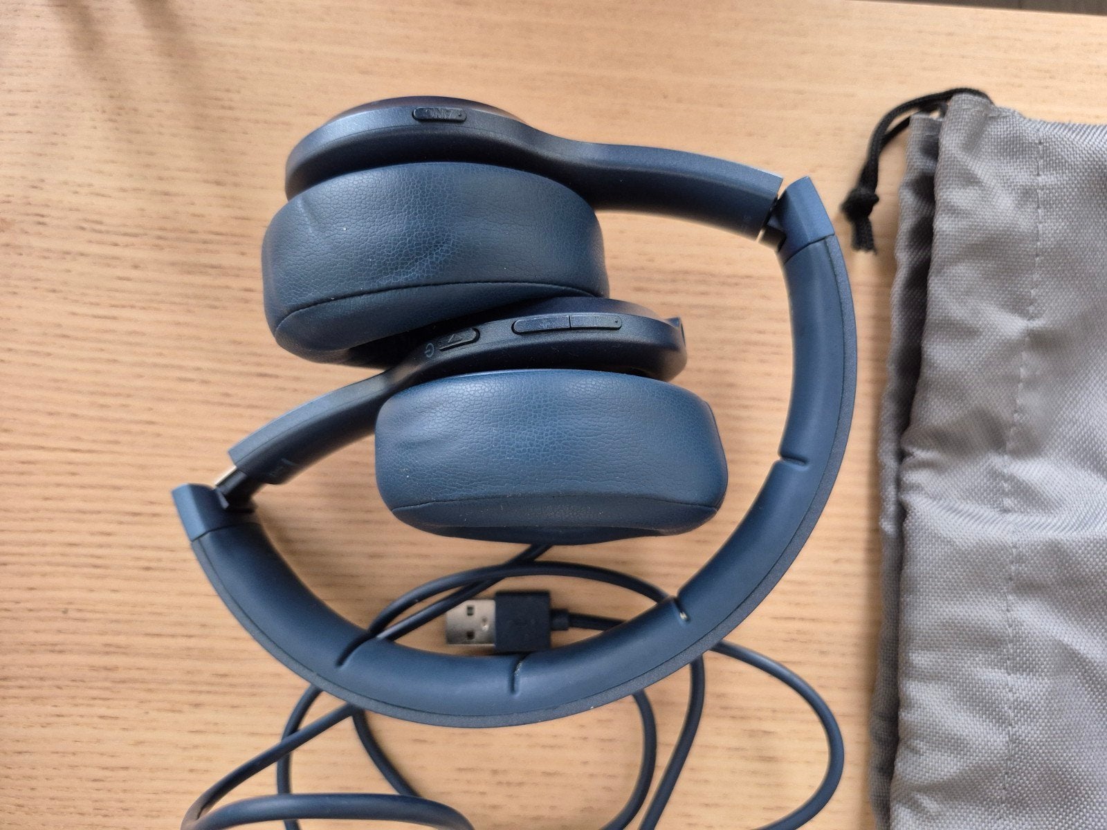 Fresh 'n Rebel koptelefoon - Zo goed als nieuw, Audio, Tv en Foto, Koptelefoons, Zo goed als nieuw, Fresh 'n Rebel, Blauw, Draadloos