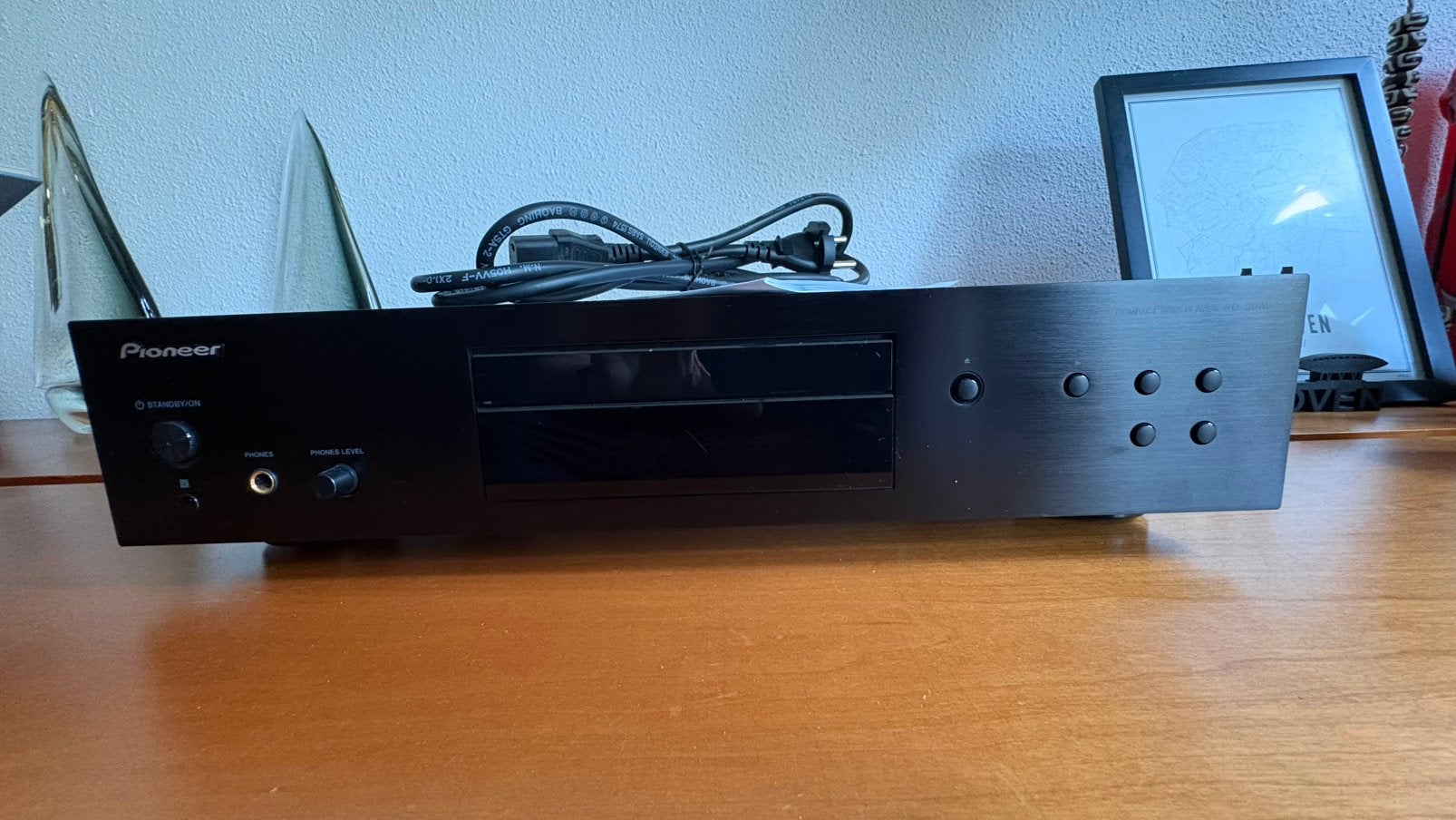 Pioneer PD30AE zgan incl AB netkabel en handleiding, Ophalen of Verzenden, Zo goed als nieuw, Pioneer