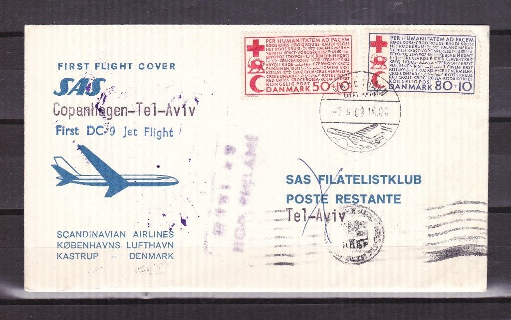 brief Denemarken 1968, Ophalen of Verzenden, Brief