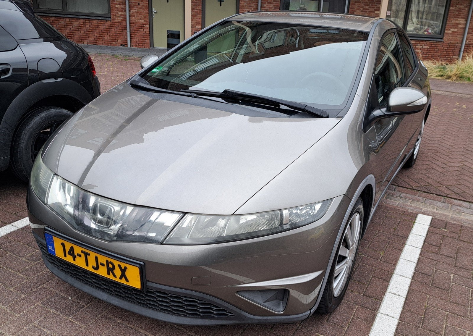 Honda Civic 1.4 I 5DR 2006 Grijs  NAP Nieuw APK, Auto's, Honda, 83 pk, 4 cilinders, Origineel Nederlands, 1200 kg