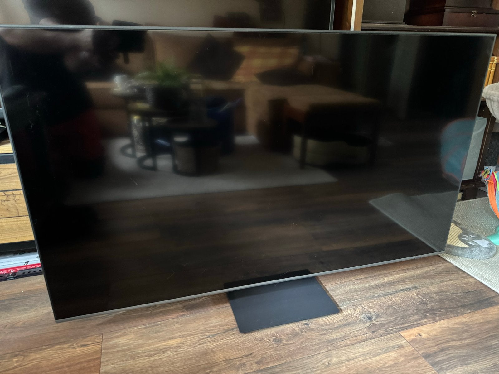 Samsung QLED 55 inch (140cm) 100Hz 55Q70C, Ophalen, Zo goed als nieuw