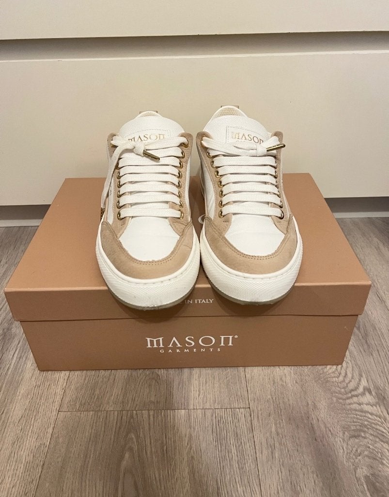 Mason Garments Tia Tradizionale sneakers beige/wit – maat 37, Beige, Mason Garments, Ophalen of Verzenden, Sneakers of Gympen