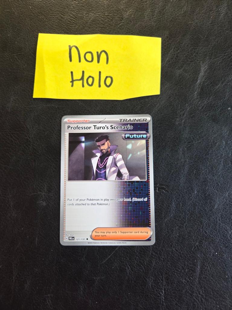 Professor's turo's scenario 121/131 prismatic evolution, Ophalen of Verzenden, Zo goed als nieuw
