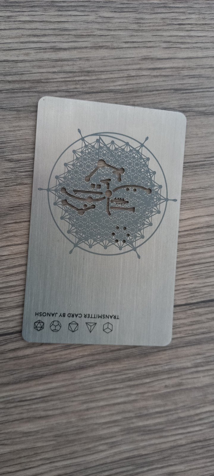 Transmitter Card van Janosh - Metaal, Ophalen of Verzenden, Nieuw