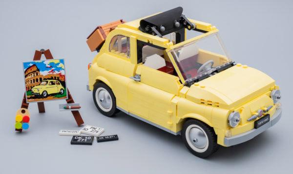 Lego Creator Fiat 500 (10271) - Compleet en z.g.a.n., Gebruikt, Lego, Ophalen of Verzenden, Compleet