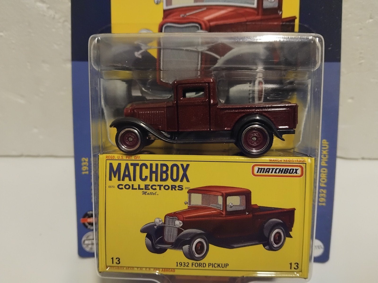 Matchbox Collectors Ford pick up 1932 boxed 3INCH, Ophalen of Verzenden, Zo goed als nieuw, Auto