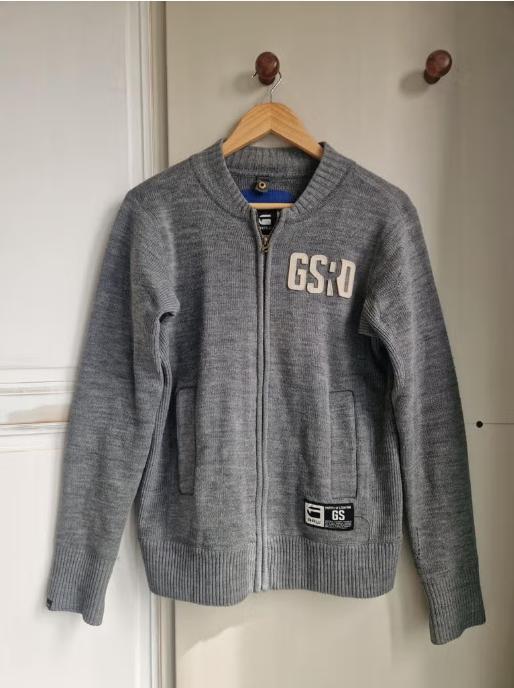 G-Star Raw vest grijs maat M, gebreid, Kleding | Heren, Truien en Vesten, Maat 48/50 (M), Ophalen of Verzenden, G-Star, Grijs