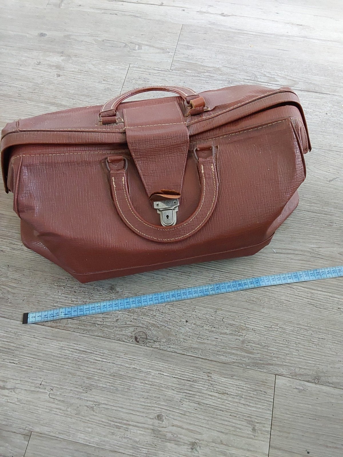 Oude Reistas / dokterstas. Oud, Ophalen of Verzenden, Zo goed als nieuw, 30 cm of meer, Minder dan 35 cm