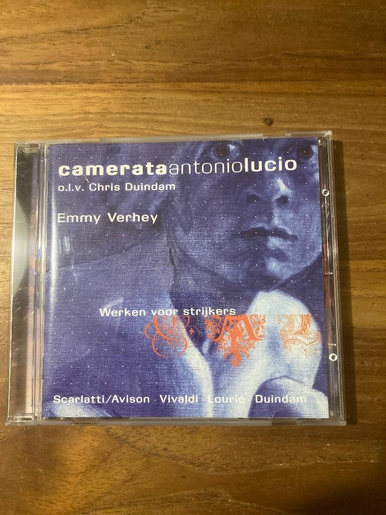 CamerataAntonioLucio - Emmy Verhey / Werken voor Strijkers, Ophalen of Verzenden, Classicisme, Zo goed als nieuw, Orkest of Ballet