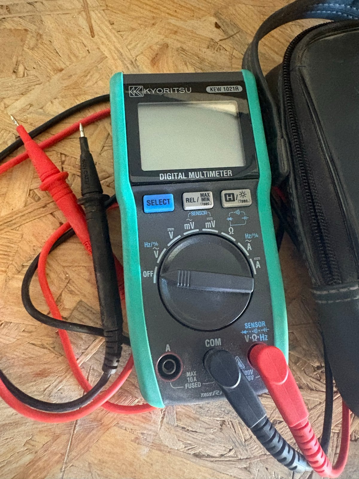 Kyoritsu KEW 1021R Digitale Multimeter met Tas, Verzenden, Gebruikt, Multimeter