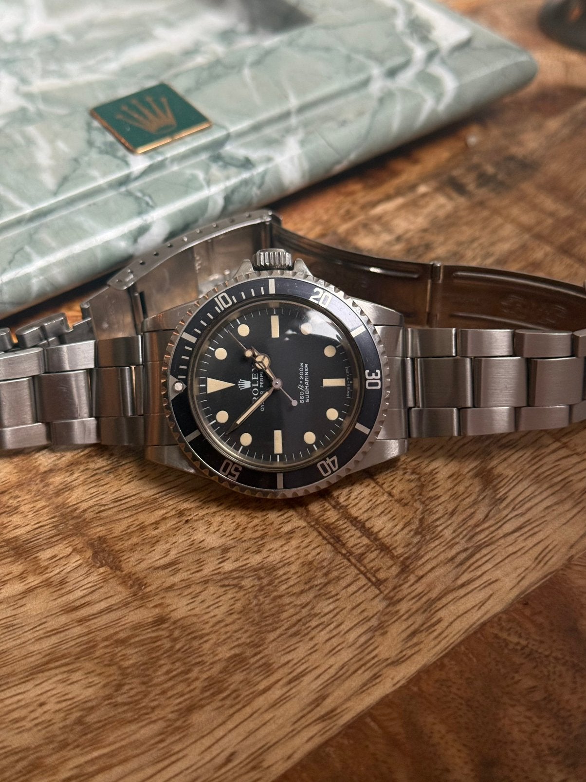 Rolex Submariner 5513, Staal, Gebruikt, Polshorloge, Ophalen of Verzenden