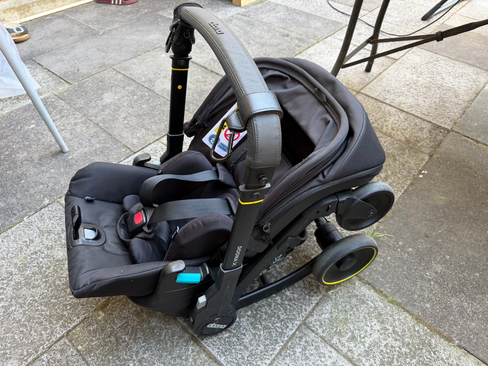 Doona X Nitro Black set, Kinderen en Baby's, Kinderwagens en Combinaties, Ophalen, Zo goed als nieuw, Overige merken