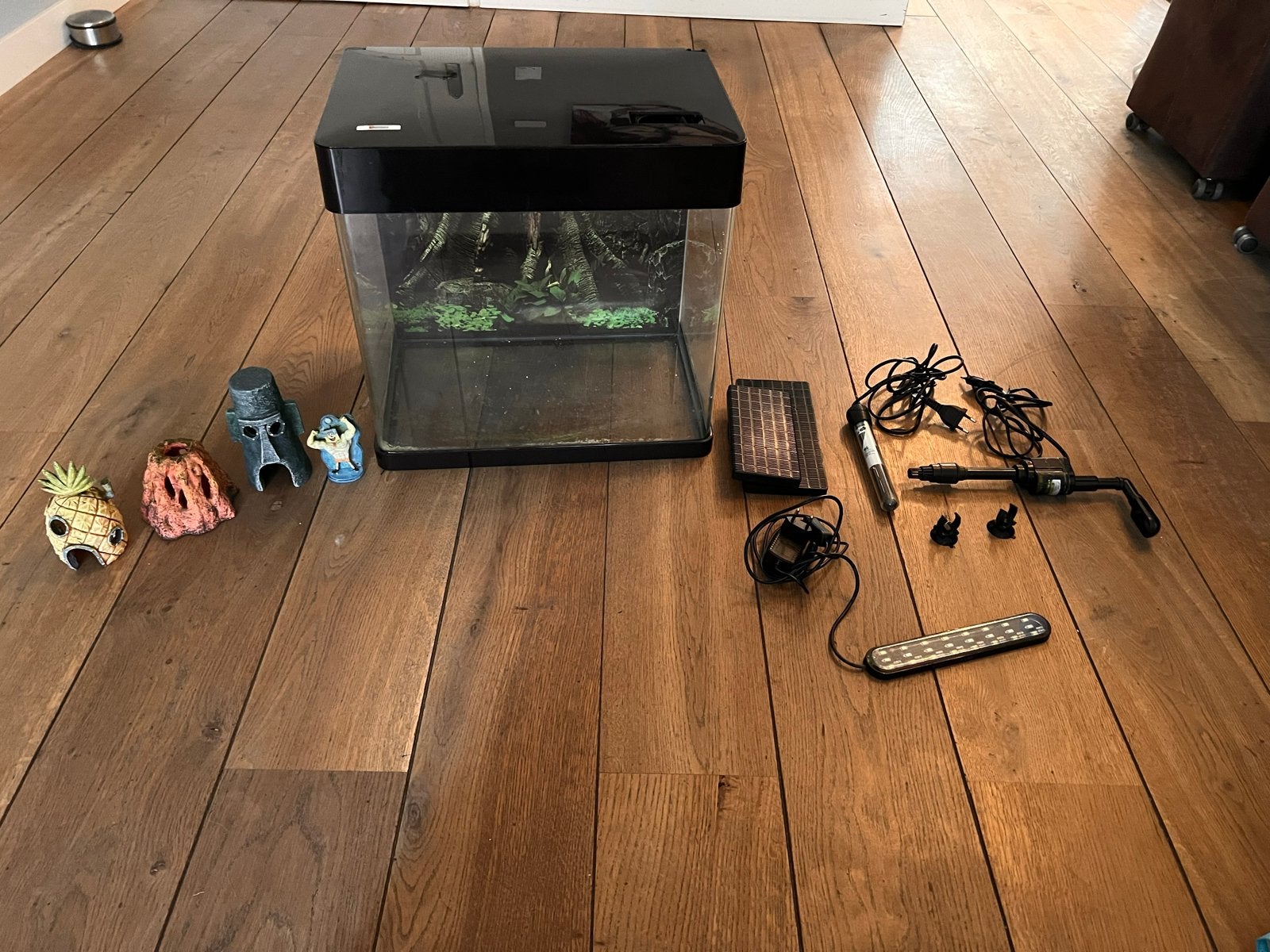 Superfish 50 panorama zwart, Ophalen, Gebruikt, Leeg aquarium, Superfish