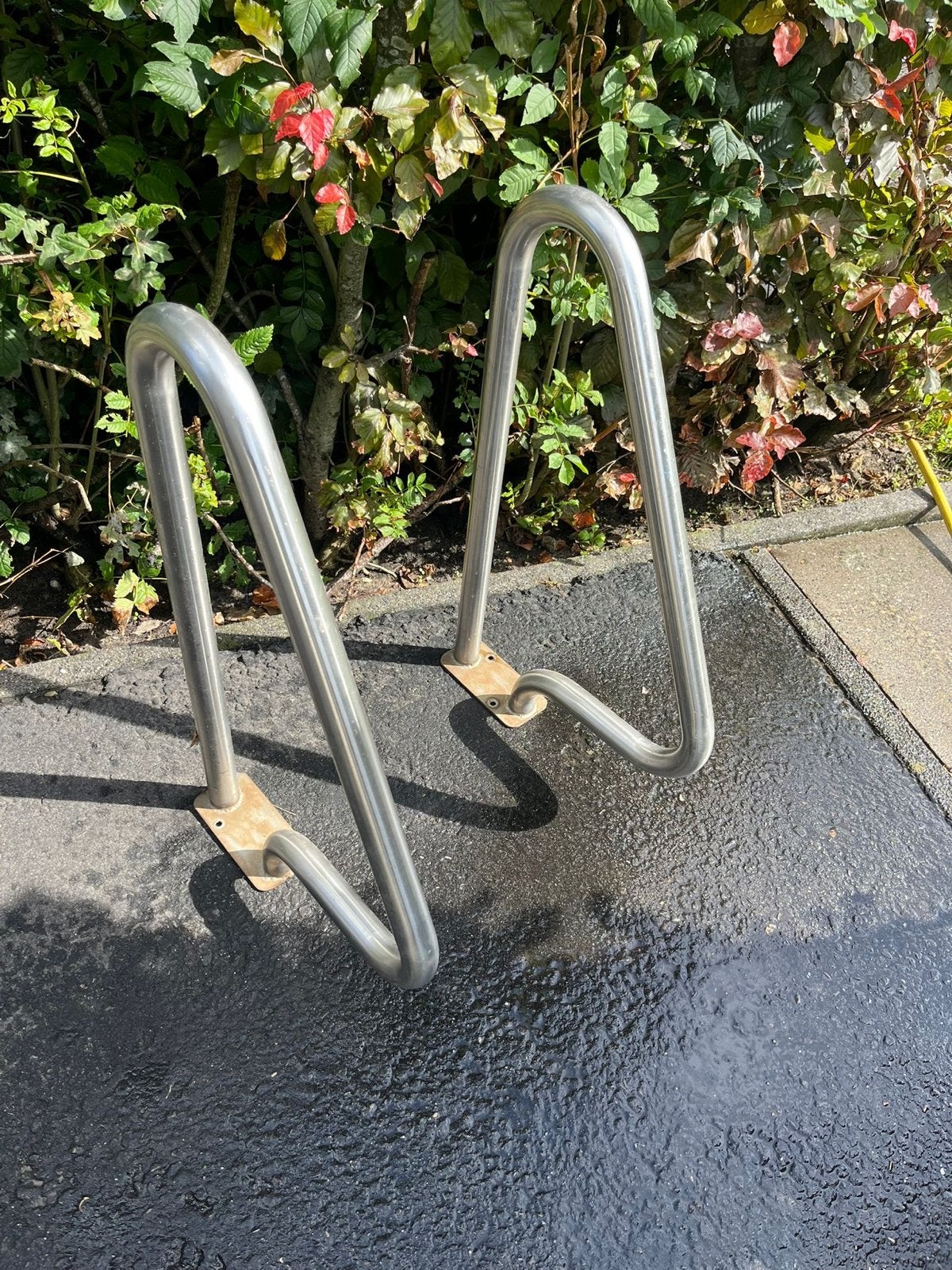 Zwembadbeugel / Zwembadleuning - 65 cm hoog, 45 cm diep, Ophalen, Gebruikt, Ladder