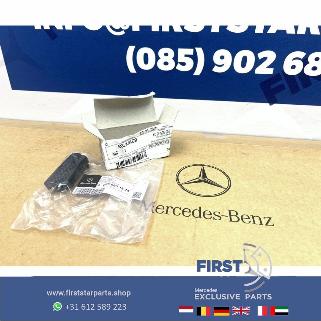 A2058851324 CARBON AFDEK KAP SLEEPOOG ORIGINEEL MERCEDES C63, Auto-onderdelen, Gebruikt, -, Ophalen of Verzenden, -