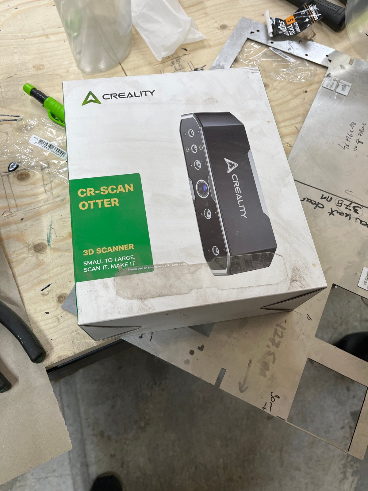 Creality CR-Scan Otter 3D Scanner - Nieuw in doos, Computers en Software, 3D Printers, Nieuw, Ophalen of Verzenden