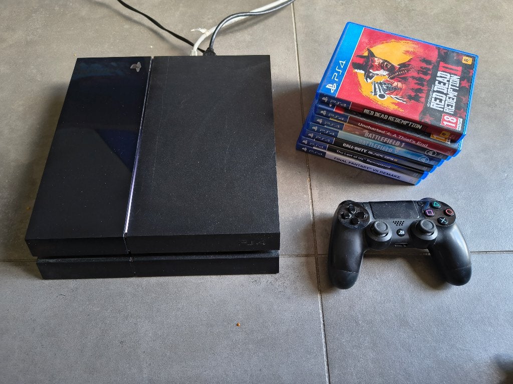 playstation 4, Ophalen, Met harde schijf, Met 1 controller, Original