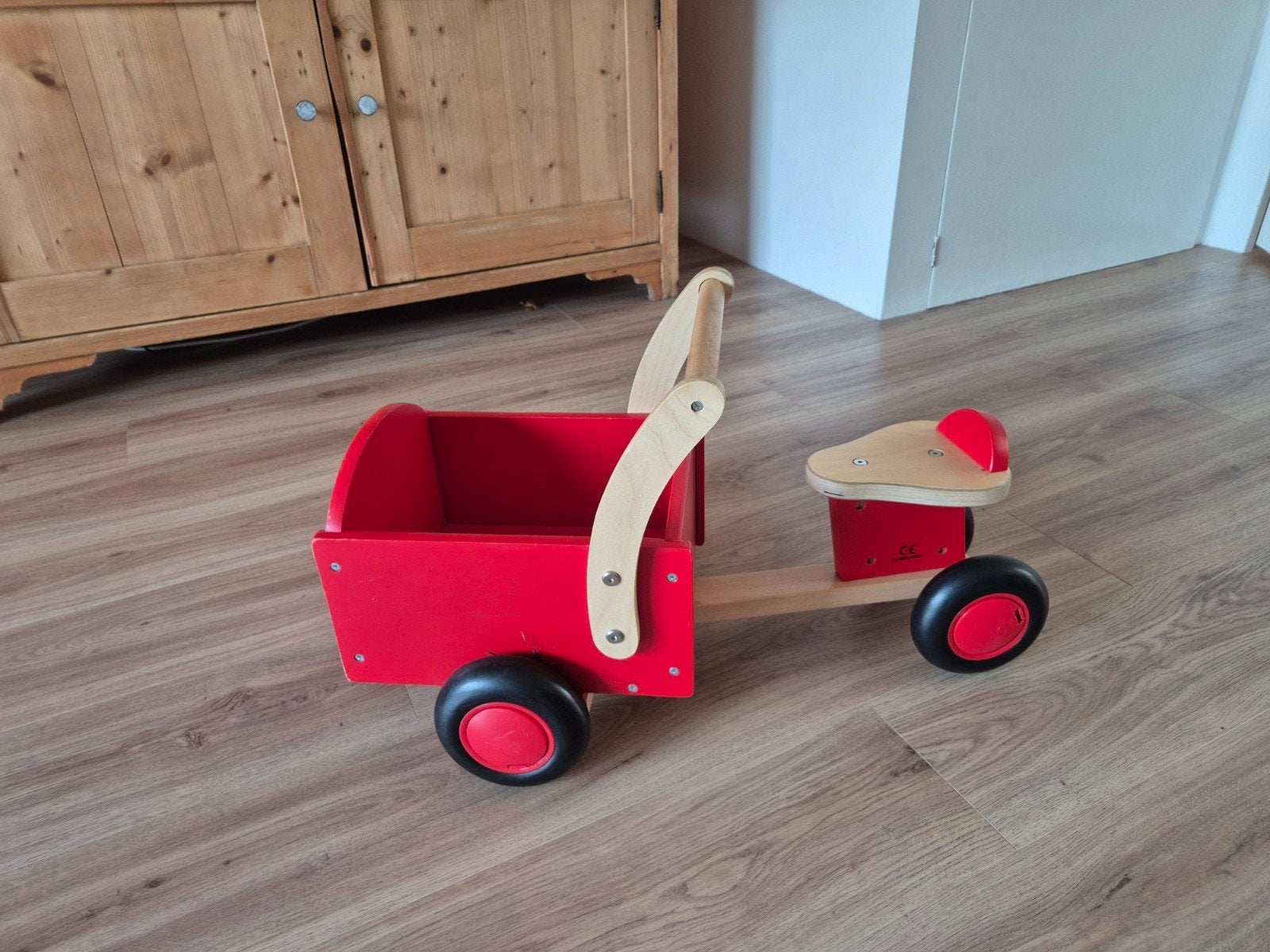 Houten bakfiets Little Rider - Vanaf 1 jaar, Fietsen en Brommers, Ophalen, Gebruikt, 1 kind