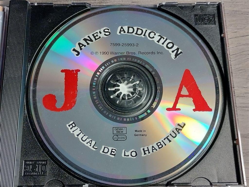 Jane's Addiction - Ritual De Lo Habitual, Ophalen of Verzenden, Zo goed als nieuw, Poprock