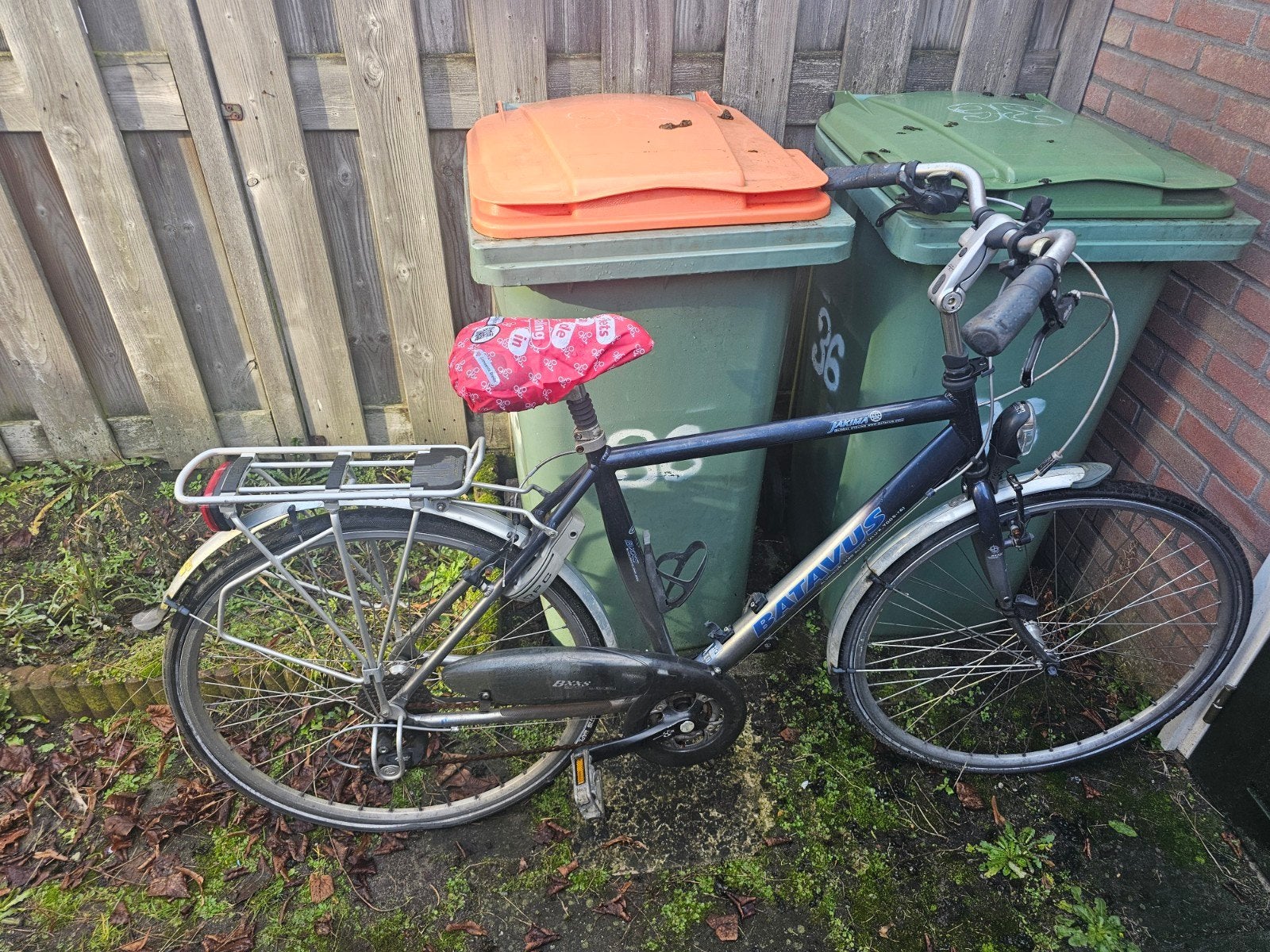 Te koop  Opknap Batavus fiets met de 8 versnellingen, Ophalen, Gebruikt, Velgrem, Versnellingen