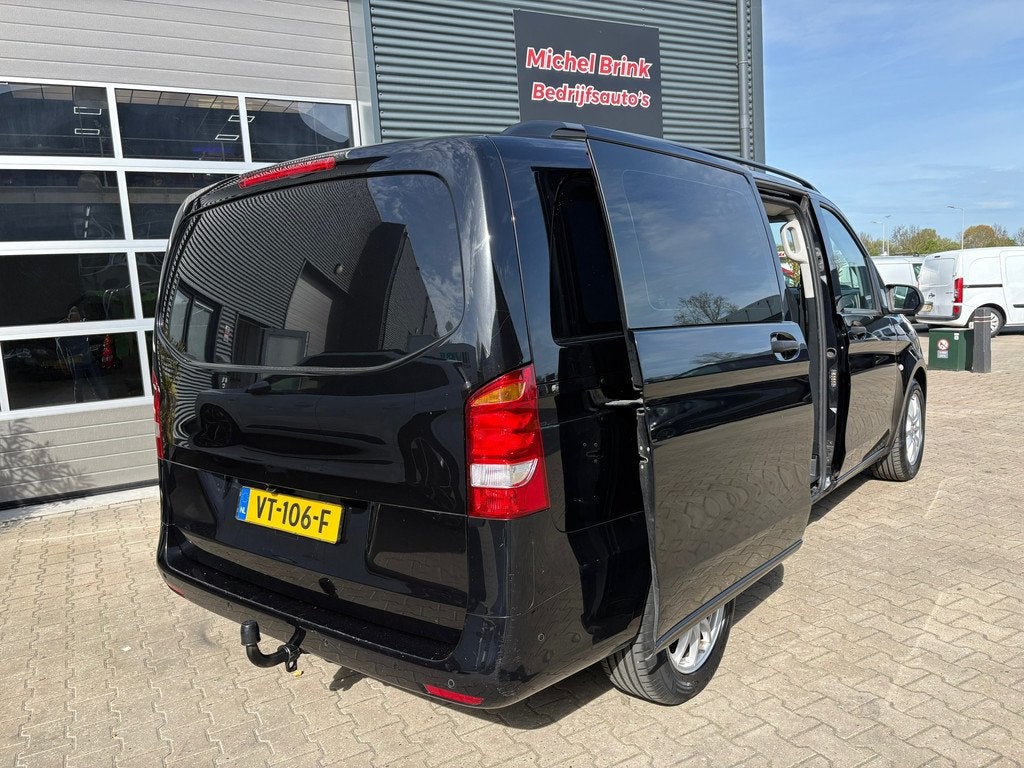 Mercedes-Benz Vito 111 CDI Lang Dubbele Cabine, Auto's, Voorwielaandrijving, Euro 5, Stof, Gebruikt