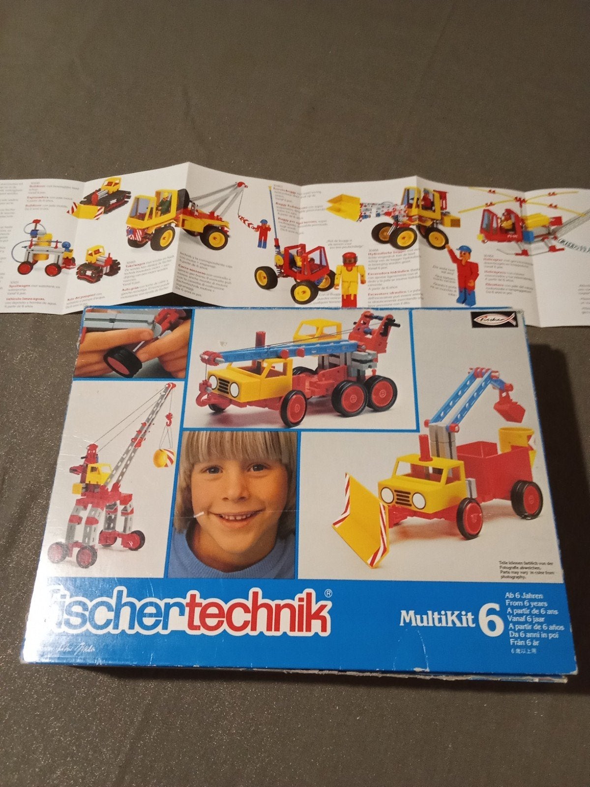 Fischertechnik MultiKit 6 Bouwdoos - Vintage Speelgoed, Ophalen of Verzenden, Gebruikt, Overige merken