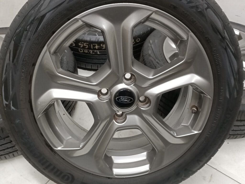 ford ecosport lichtmetaal velgen 17"inch 4x108 tpms, Ophalen, Gebruikt, 17 inch, Banden en Velgen