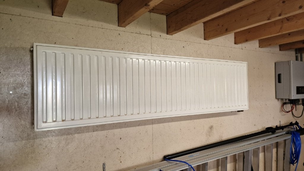 Radiator 195 x 50 cm – wit – afhalen, Ophalen, 30 tot 80 cm, Gebruikt, Radiator