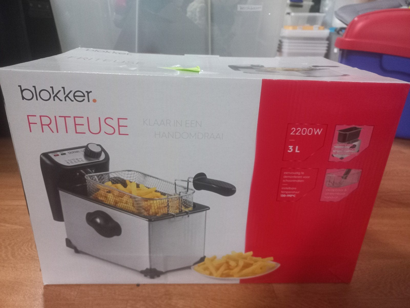 frituur pan gebruikt, 2 tot 3 liter, Ophalen, Gebruikt