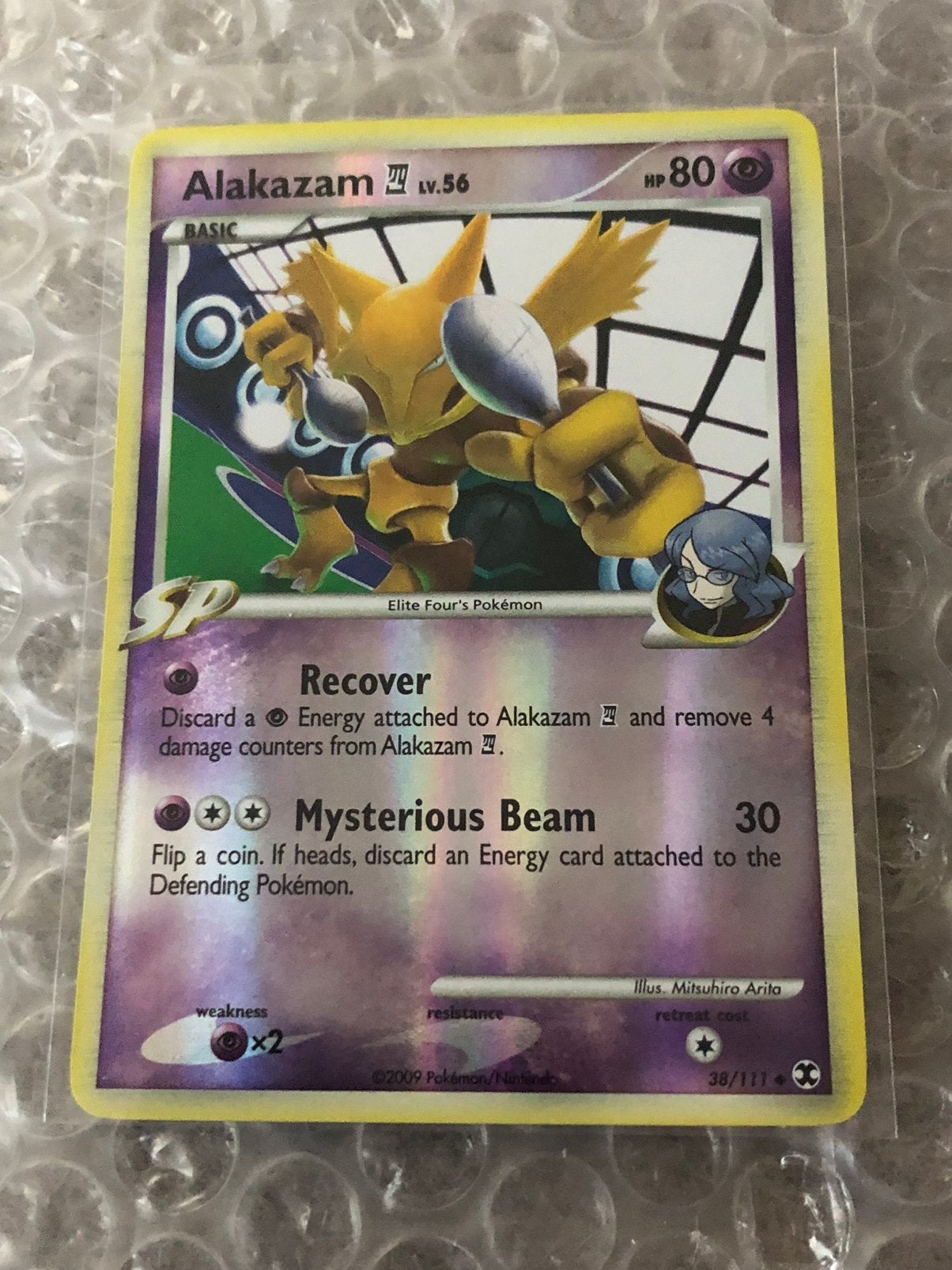 Alakazam 38/111 Reverse Foil Uncommon, Ophalen, Nieuw, Losse kaart, Foil