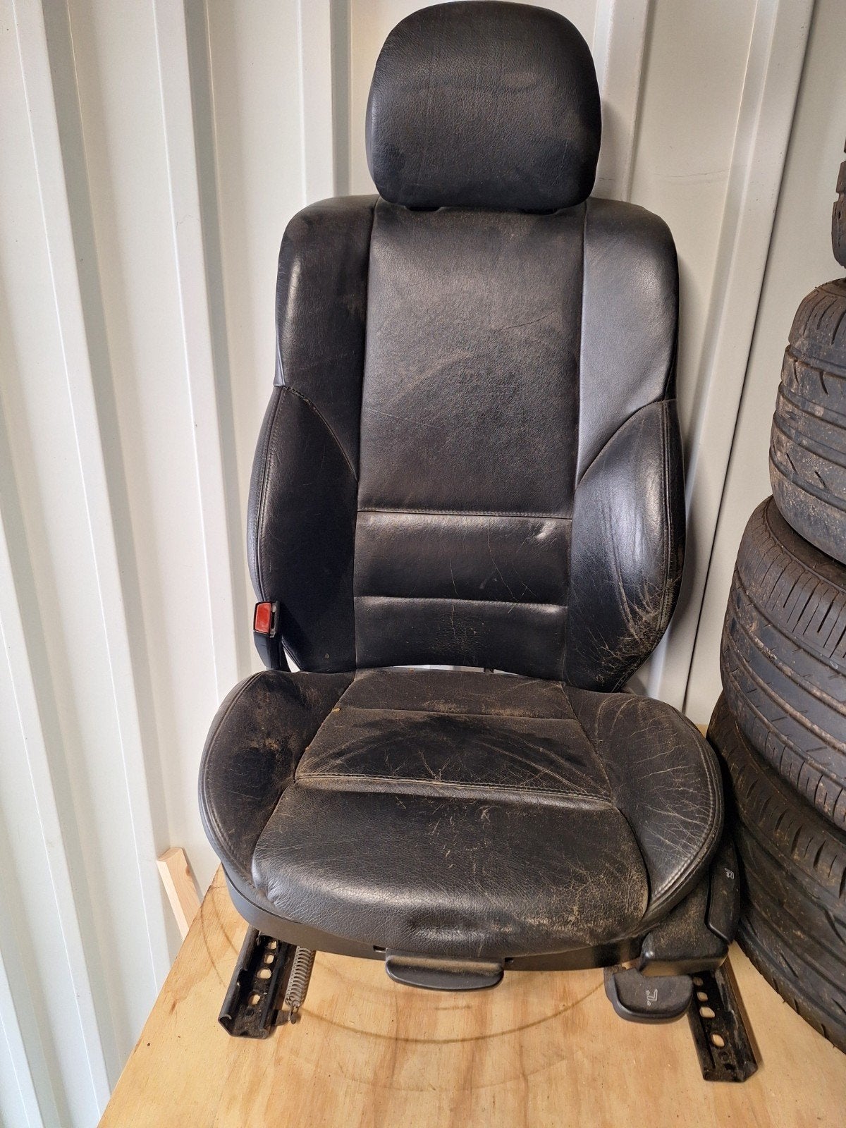 BMW E46 zwart lederen Interieur., Auto-onderdelen, Ophalen, Gebruikt, BMW