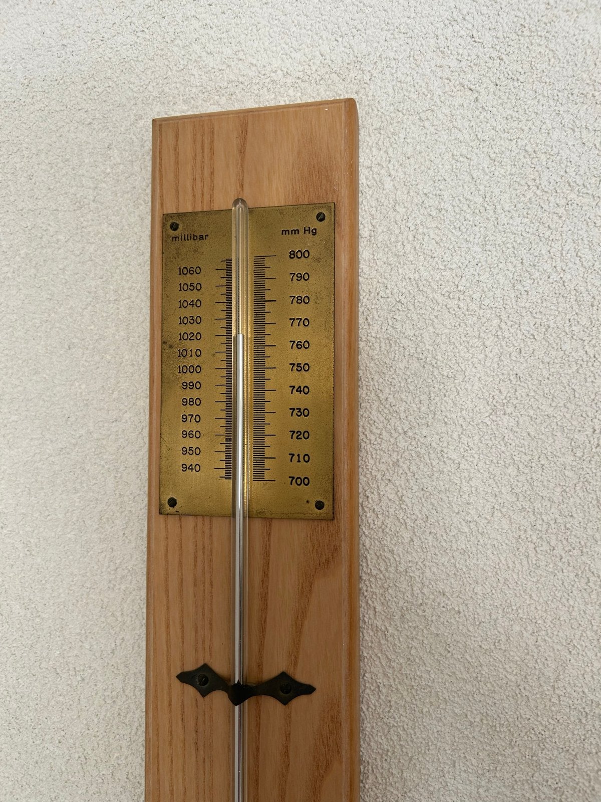 Unieke handgemaakte kwikbarometer uit 1986, Ophalen, Gebruikt
