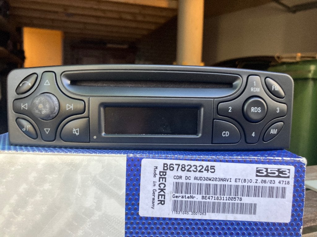 Auto radio cd speler, Ophalen, Nieuw