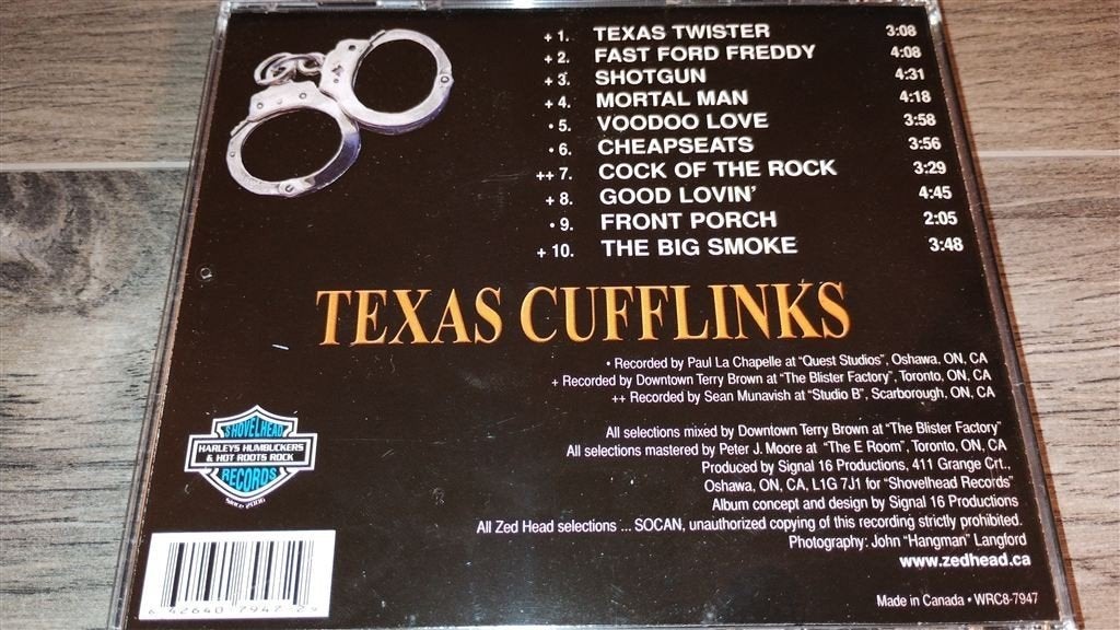 Zed Head ‎- Texas Cufflinks, Ophalen of Verzenden, Zo goed als nieuw, Jazz