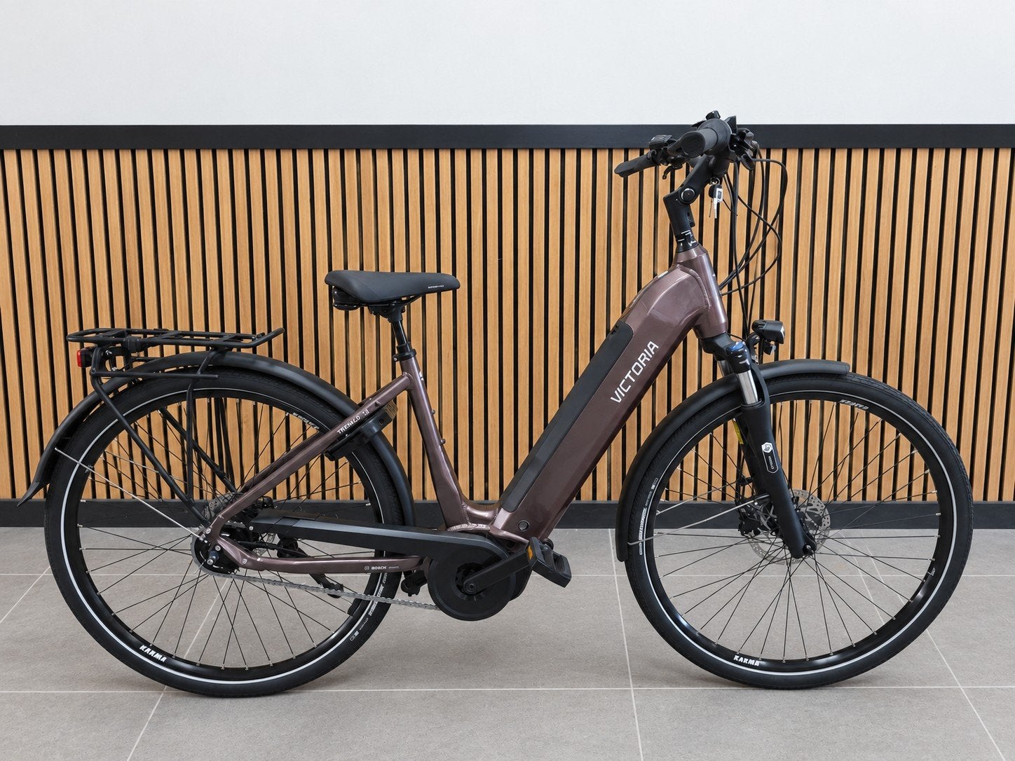 Victoria Tresalo 13 E-bike | Bosch, Fietsen en Brommers, (Extra) lage instap, 47 tot 50 cm, Nieuw, Schijfrem