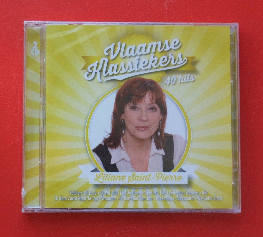 2cd Liliane Saint-Pierre Vlaamse klassiekers 40 hits Sacha, Ophalen of Verzenden, Zo goed als nieuw, Overige genres, Verzamelalbum
