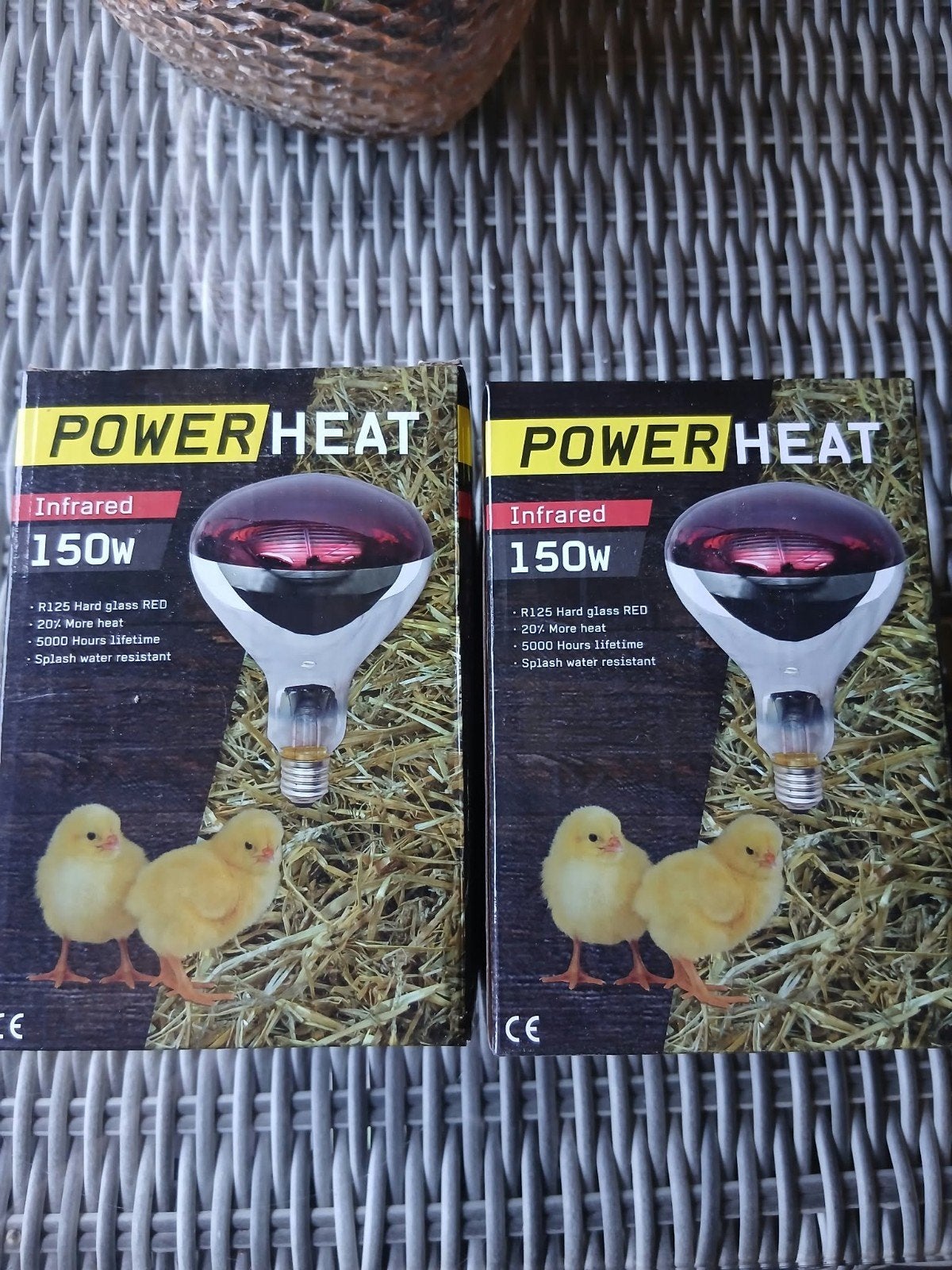 2 Power Heat 150 watt, Dieren en Toebehoren, Ophalen, Overige typen