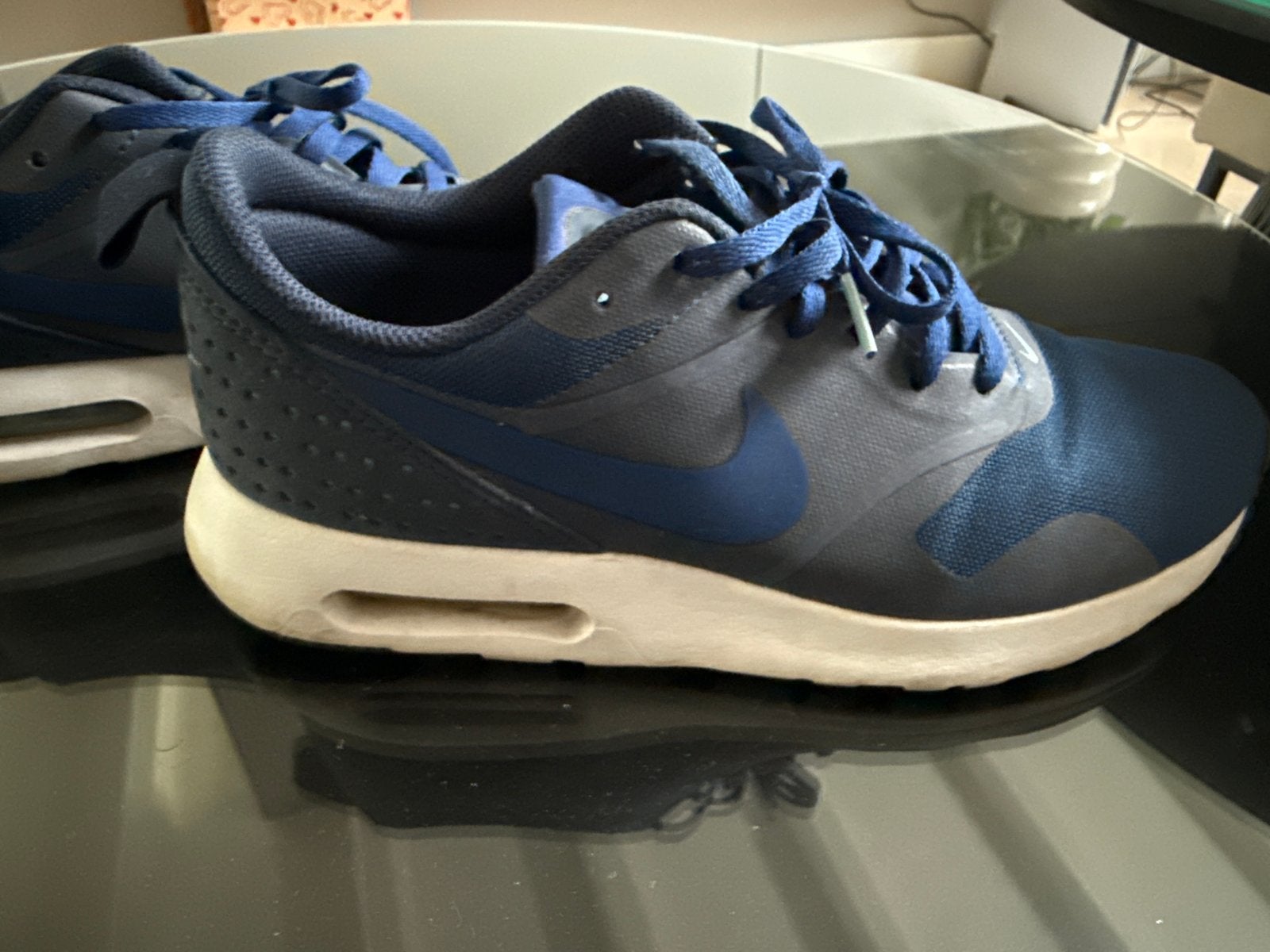 Nike Air Max Thea sneakers - Blauw - Maat 40.5, Ophalen of Verzenden, Gedragen, Blauw, Sneakers of Gympen
