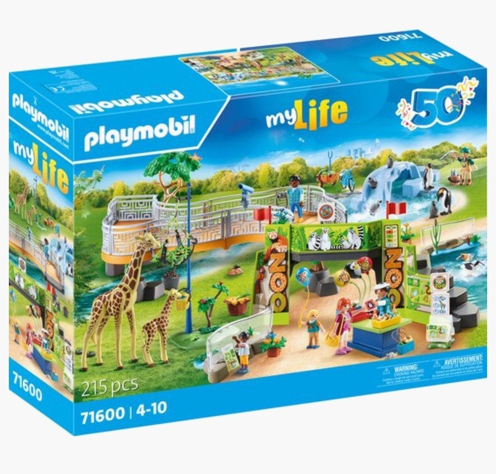 Grote Playmobil Dierentuin Set - Uren Speelplezier!, Ophalen, Gebruikt, Family fun, Complete set
