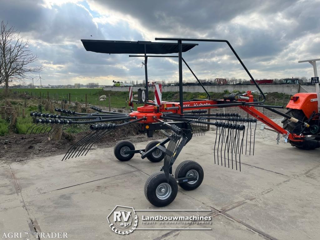 NIEUW | Kubota RA1047T getrokken hark  (Vicon Andex 474T), -, Veehouderij, Weidebouw, Niet opgegeven