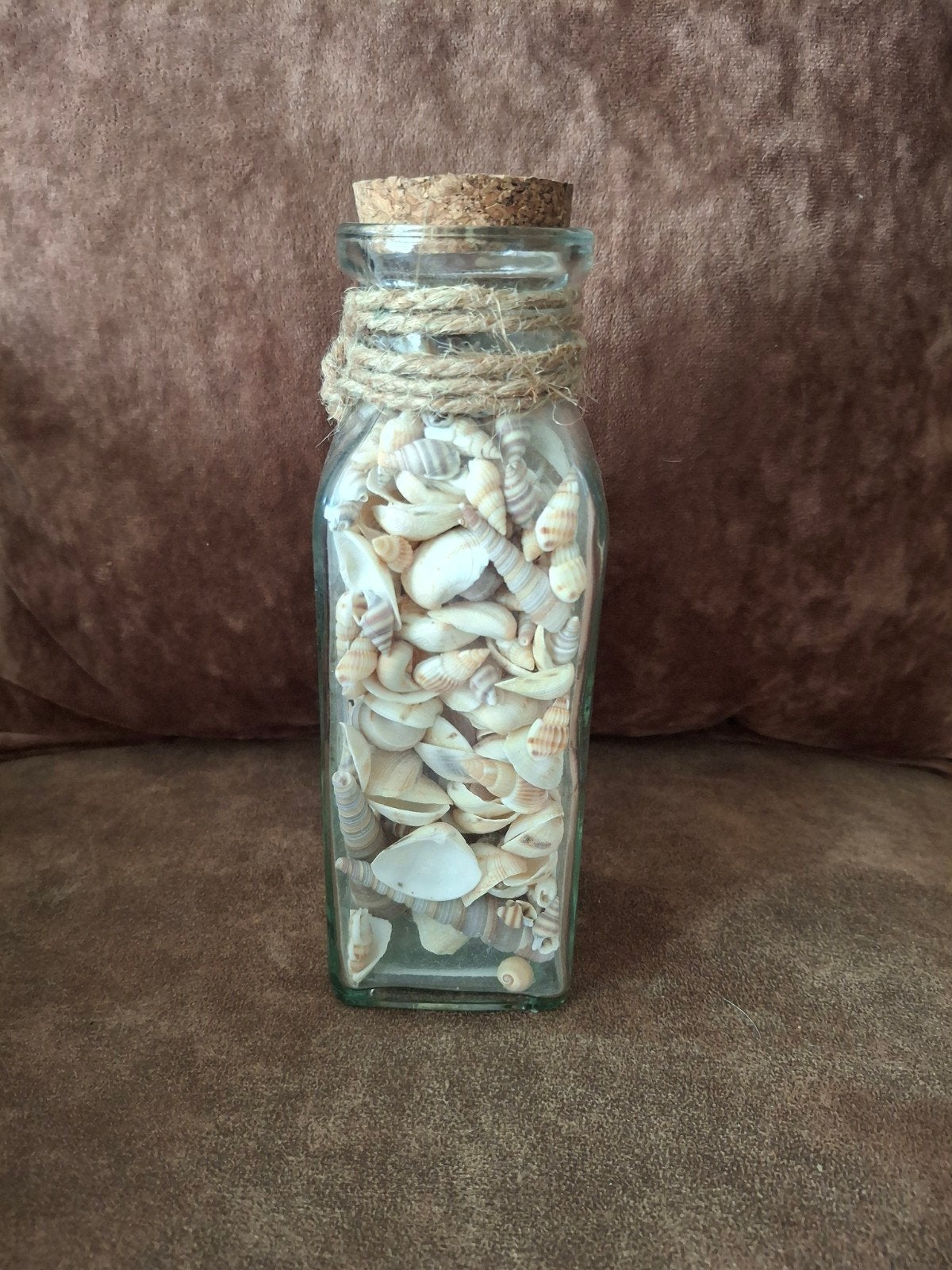 Leuk als decoratie, # schelpen (glazen pot), Ophalen of Verzenden