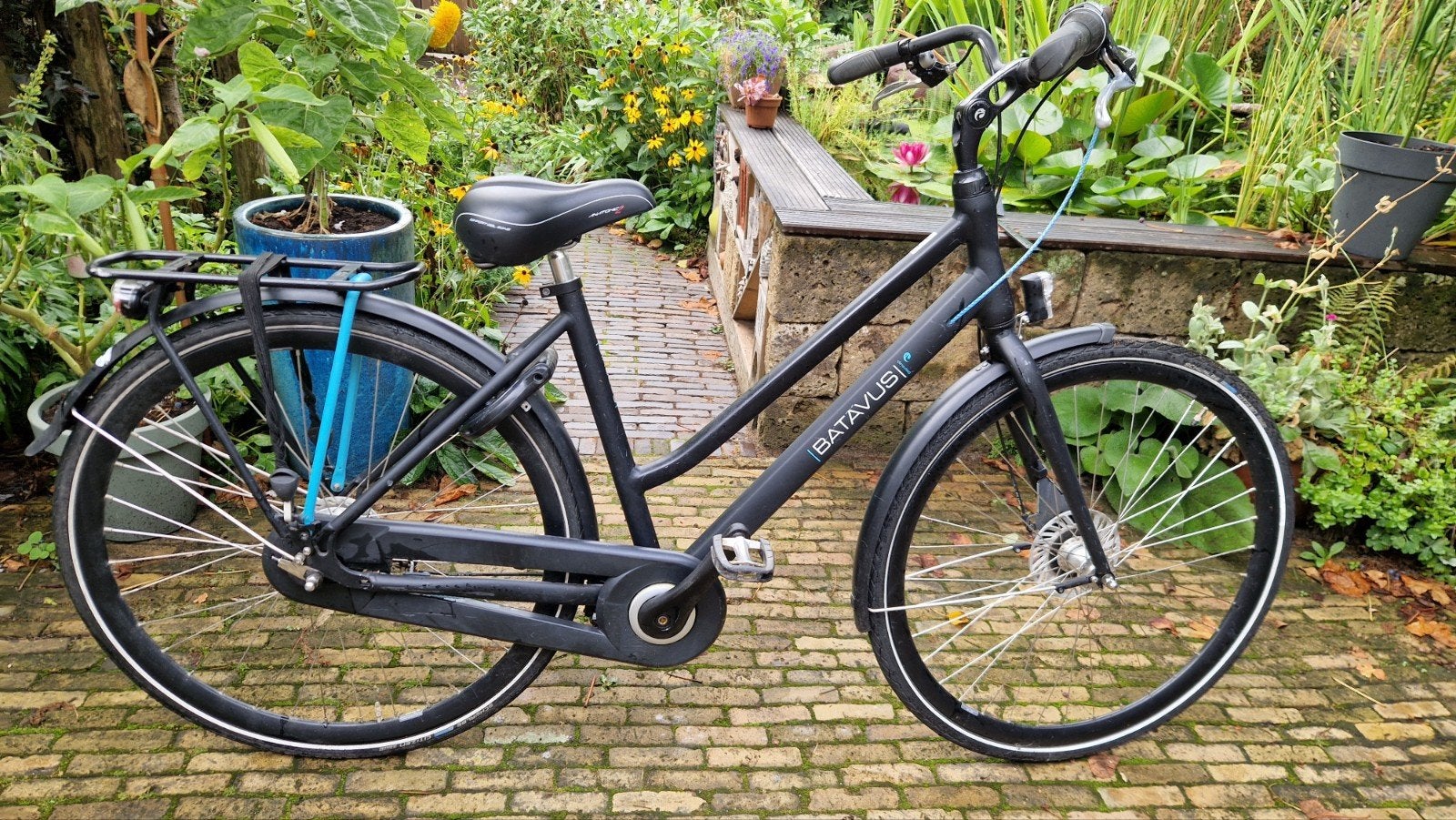 Batavus fiets met versnellingen en werkend licht, Ophalen, Gebruikt, 47 tot 50 cm, Versnellingen