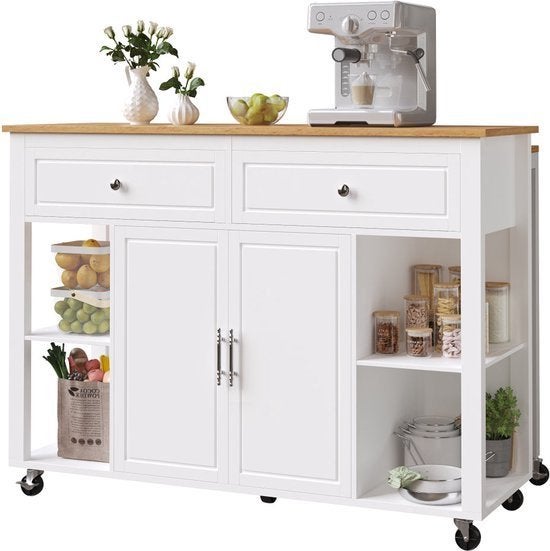 Keukentrolley – Keukeneiland – Serveerwagen – Opbergtrolley, Corvance B.V., Verzenden, Nieuw, Corvancebol@gmail.com