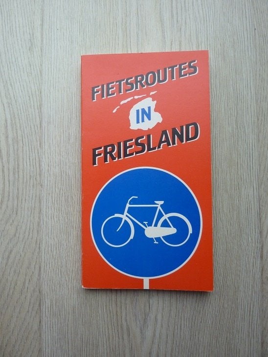 fietsroute Fietsroutes in Friesland 40 routes, Fiets- of Wandelgids, Europa, Zo goed als nieuw, Ophalen