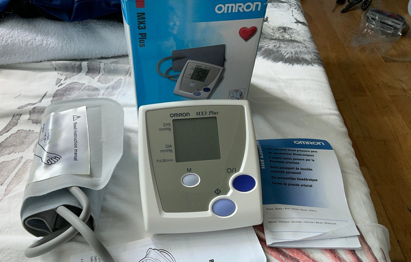 Bloeddruk meter omron, Ophalen of Verzenden, Zo goed als nieuw