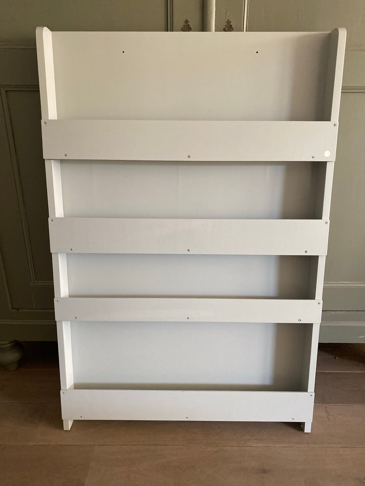 Tidy Books Boekenkast Grijs/Taupe, Ophalen, Met plank(en), 100 tot 150 cm, 50 tot 100 cm